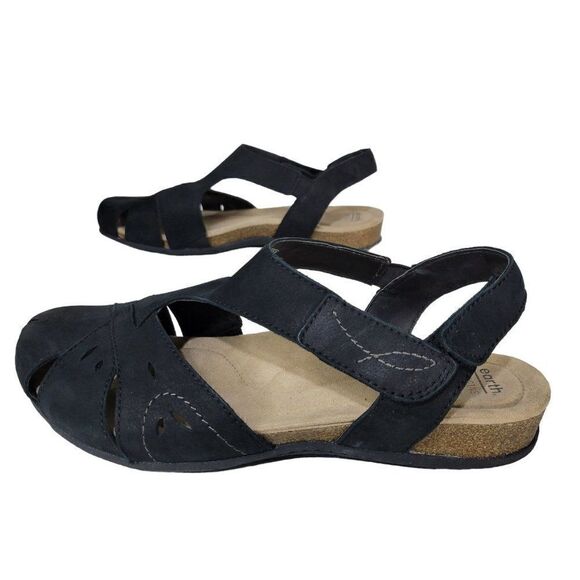 Earth Orgins Birdine Casual Round Toe Slip-on Sandals (Size 10W) - Picture 5 of 11